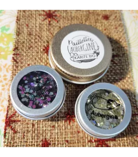 Kit paillettes Moove - Paillettes Aubergine