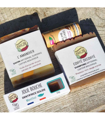 Coffret Zéro déchet - cosmétiques solides