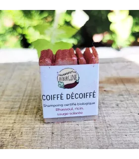 Mini Organic solid shampoo - rhassoul and essential oil clary sage