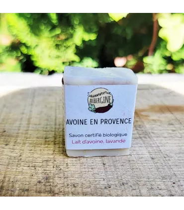 Savon naturel surgras Au lait d'avoine et fleurs de lavande