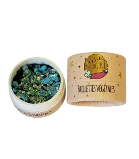 Paillettes Aubergine ★  Le Bal des Sardines ★ végétales biodégradables