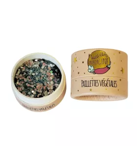 Paillettes Aubergine ★  La Grande Ourse ★ végétales biodégradables