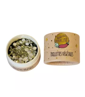 Paillettes Aubergine ★  Chevalier d'Argent ★ végétales biodégradables