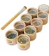 Kit paillettes Etoiles (8 pots de paillettes + karité + pinceau)