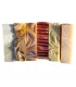 Coffret Furoshiki 6 savons naturels et bio surgras - cadeau