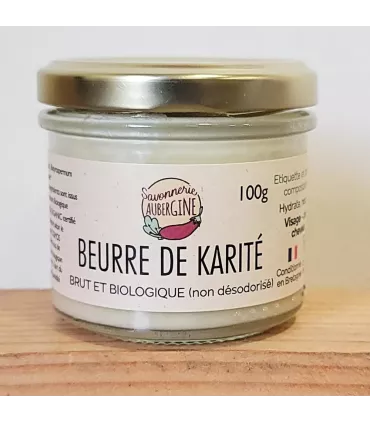 Raw sheabutter organic fairtrade 100g