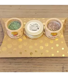 Glitters set Magical Forest - Aubergine glitters