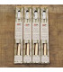 4 bamboo toothbrushes vegan kit - medium - out of castor bean oil