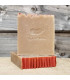 Organic solid soap shampoo - rhassoul and essential oil of clary sage