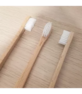 Brosse à dents (vrac) en hêtre suisse