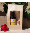 Argan cosmetics kit  - argan oil and argan lip balm