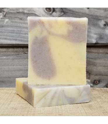 Organic and natural soap - lavender and oat milk