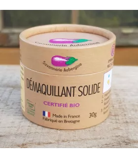 Démaquillant solide bio - démaquillage des yeux et visage en douceur