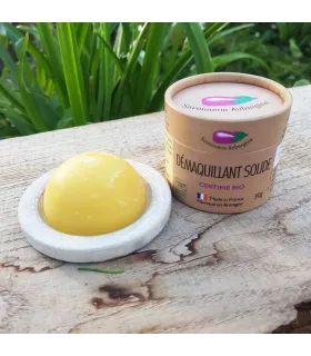 Solid deodorant holder raku white