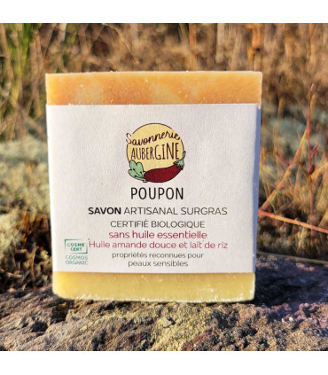 Savon biologique et naturel pour les peaux sensibles, savon bébé