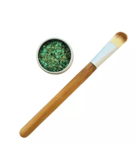 Pinceau pour paillettes biodégradables - pour application du karité