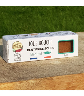 Dentifrice solide bio au menthol - Jolie Bouche Menthol